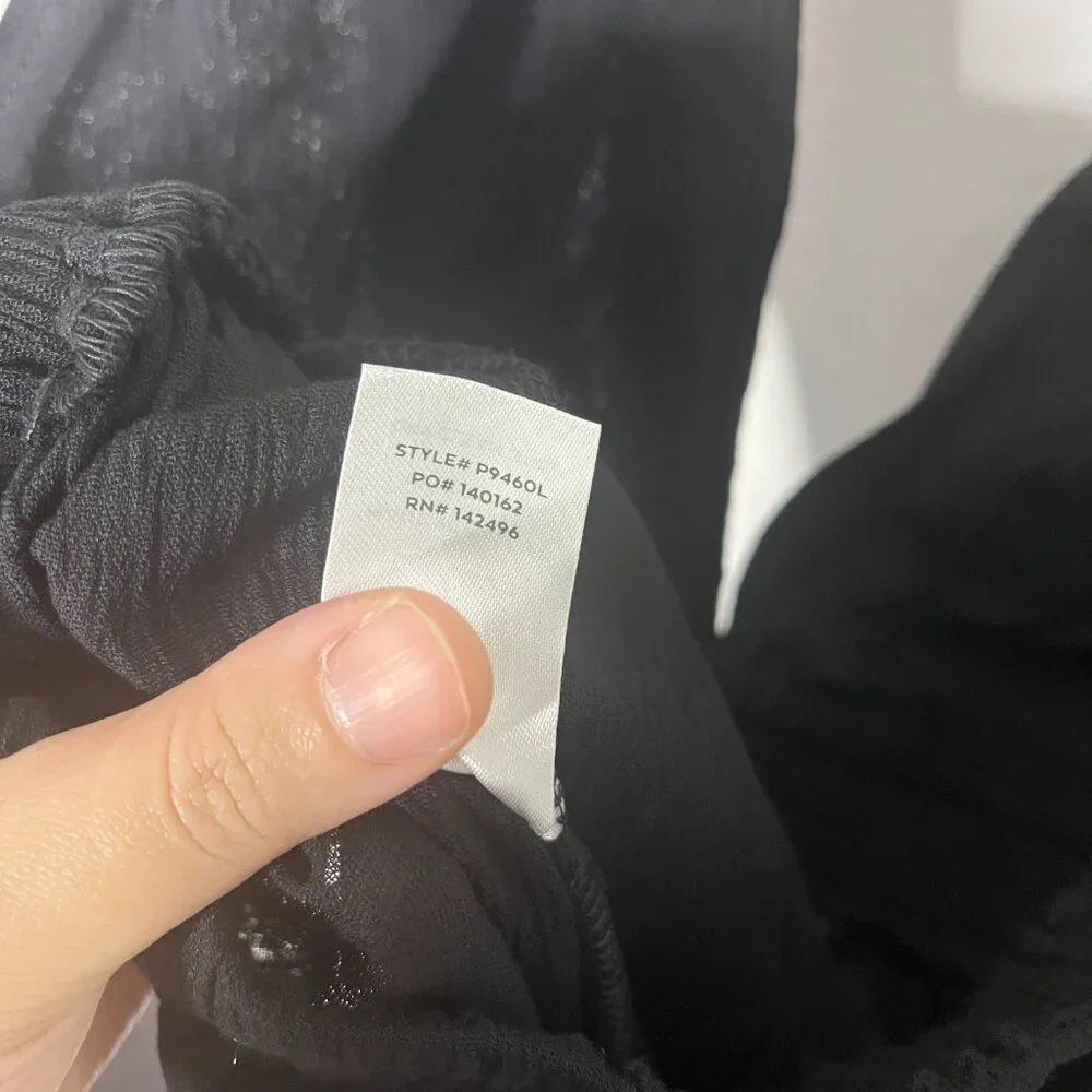 NWT Lulus Lolinda Black Convertible Halter Jumpsuit Sz S - Picture 9 of 13